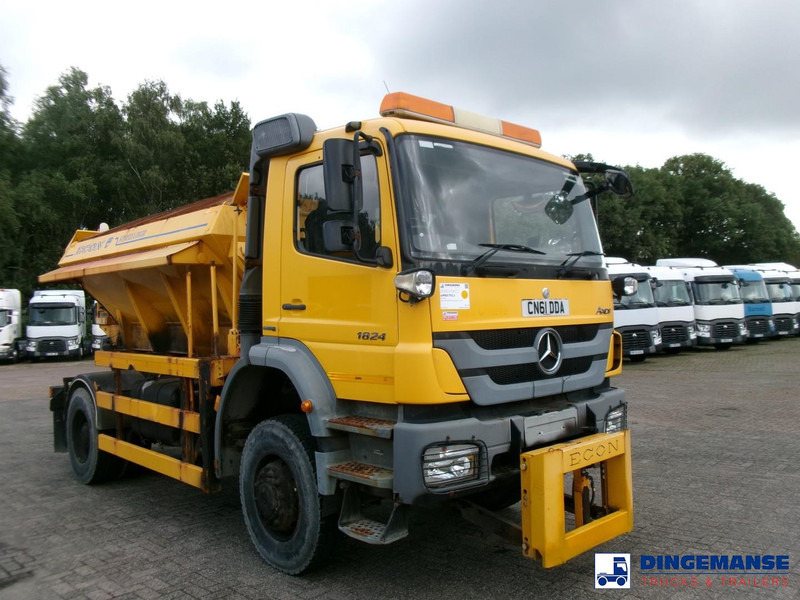 Mercedes-Benz Axor 1824 4x4 RHD salt spreader / gritter - מפלסת שלג: תמונה 2 Mercedes-Benz Axor 1824 4x4 RHD salt spreader / gritter - מפלסת שלג: תמונה 2