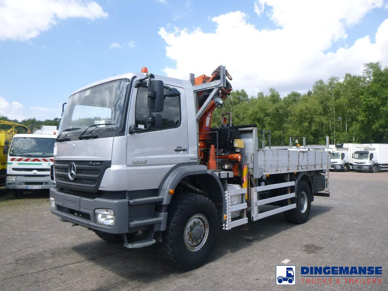 Mercedes-Benz Axor 1829 4x4 RHD + Atlas 85.2 A5L - משאית מנוף: תמונה 1 Mercedes-Benz Axor 1829 4x4 RHD + Atlas 85.2 A5L - משאית מנוף: תמונה 1