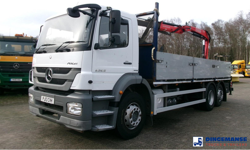 Mercedes-Benz Axor 2529 6x2 RHD + Fassi F110 crane - משאית מנוף: תמונה 1 Mercedes-Benz Axor 2529 6x2 RHD + Fassi F110 crane - משאית מנוף: תמונה 1