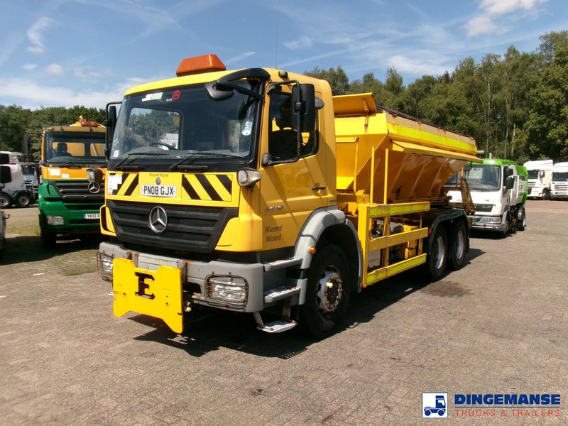 Mercedes-Benz Axor 2629 6x4 RHD gritter / salt spreader - מפלסת שלג: תמונה 1 Mercedes-Benz Axor 2629 6x4 RHD gritter / salt spreader - מפלסת שלג: תמונה 1