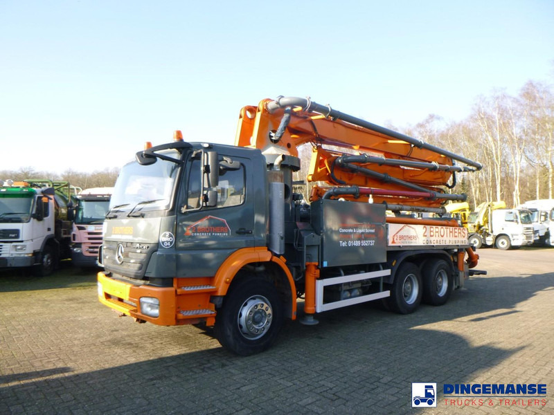Mercedes-Benz Axor 2633 6x4 RHD Sermac SCL 130 concrete pump 32 m - משאית משאבת בטון: תמונה 1 Mercedes-Benz Axor 2633 6x4 RHD Sermac SCL 130 concrete pump 32 m - משאית משאבת בטון: תמונה 1