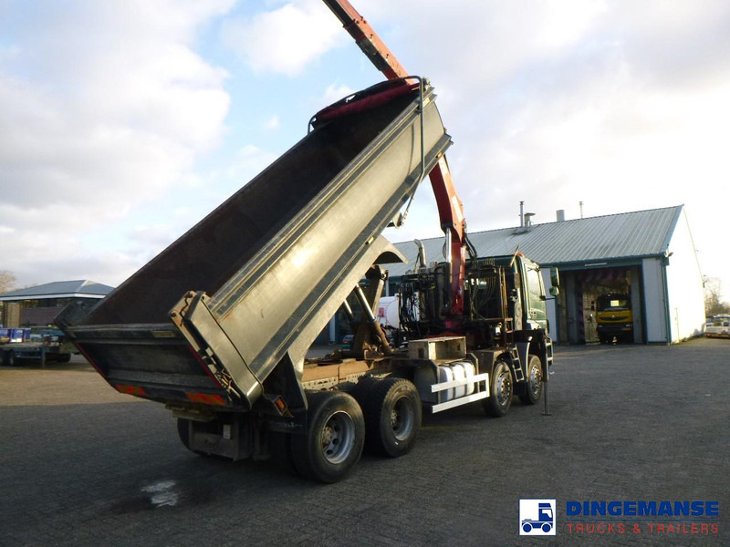 Mercedes-Benz Axor 3236 8x4 RHD tipper + Hiab 1283 DK-2 Duo - משאית מנוף: תמונה 4 Mercedes-Benz Axor 3236 8x4 RHD tipper + Hiab 1283 DK-2 Duo - משאית מנוף: תמונה 4