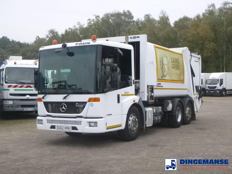 Mercedes-Benz Econic 2629 6x2 RHD Faun Variopress refuse truck - משאית אשפה: תמונה 1 Mercedes-Benz Econic 2629 6x2 RHD Faun Variopress refuse truck - משאית אשפה: תמונה 1