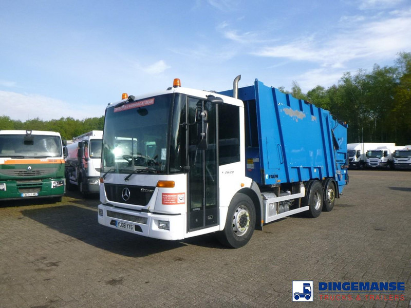 Mercedes-Benz Econic 2629 6x2 RHD Faun refuse truck - משאית אשפה: תמונה 1 Mercedes-Benz Econic 2629 6x2 RHD Faun refuse truck - משאית אשפה: תמונה 1
