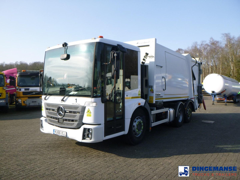 Mercedes-Benz Econic 2630 6x2 RHD Faun refuse truck - משאית אשפה: תמונה 1 Mercedes-Benz Econic 2630 6x2 RHD Faun refuse truck - משאית אשפה: תמונה 1