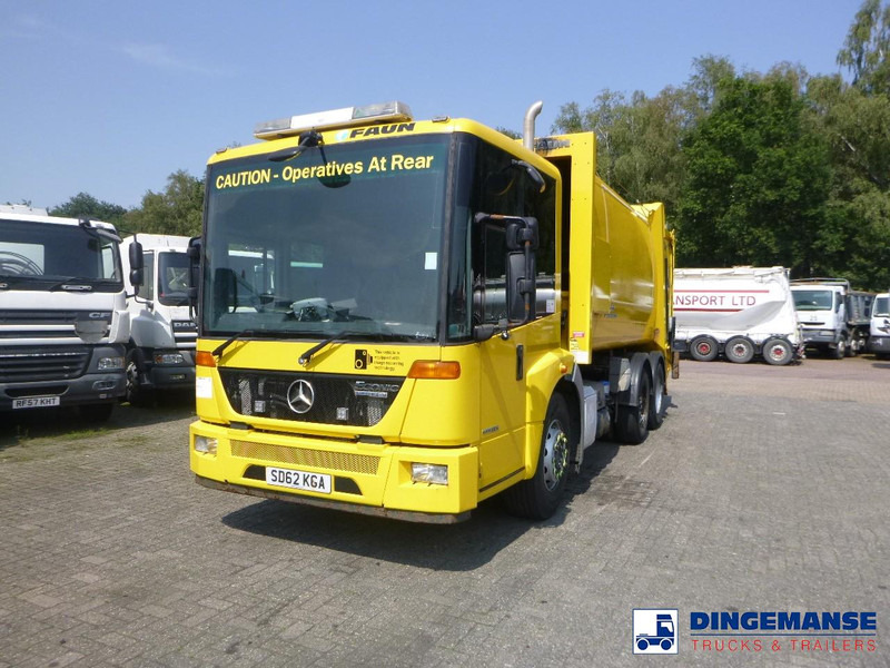 Mercedes-Benz Econic 2633 6x4 RHD Euro 5 EEV Faun Variopress refuse truck - משאית אשפה: תמונה 1 Mercedes-Benz Econic 2633 6x4 RHD Euro 5 EEV Faun Variopress refuse truck - משאית אשפה: תמונה 1