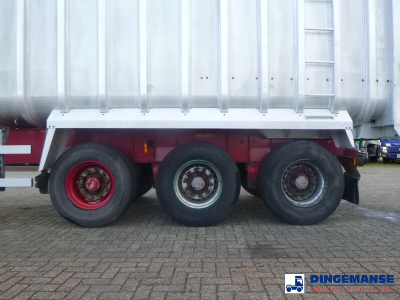 Montracon Tipper trailer alu 53.6 m3 + tarpaulin - סמיטריילר עם מזהיר: תמונה 5 Montracon Tipper trailer alu 53.6 m3 + tarpaulin - סמיטריילר עם מזהיר: תמונה 5