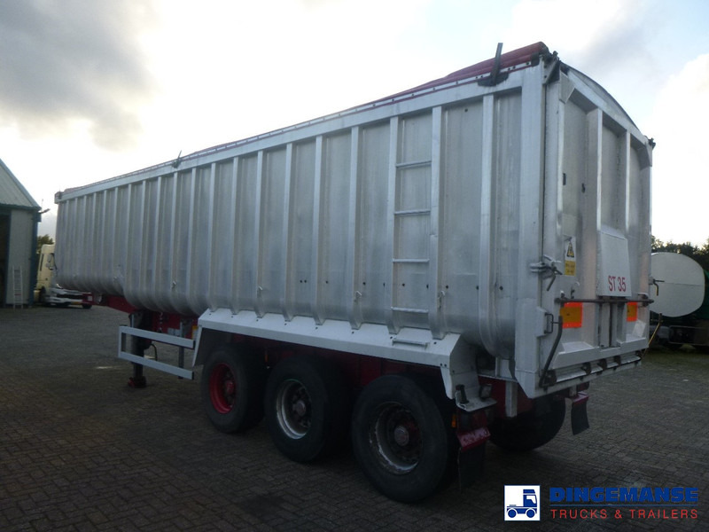Montracon Tipper trailer alu 53.6 m3 + tarpaulin - סמיטריילר עם מזהיר: תמונה 3 Montracon Tipper trailer alu 53.6 m3 + tarpaulin - סמיטריילר עם מזהיר: תמונה 3