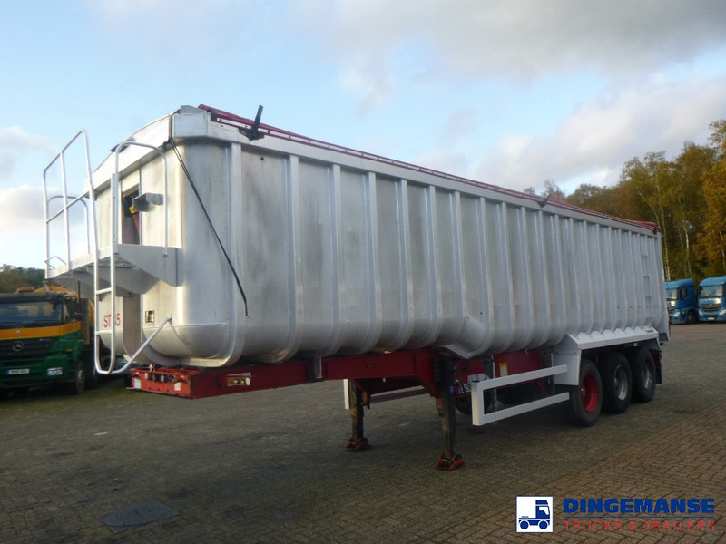 Montracon Tipper trailer alu 53.6 m3 + tarpaulin - סמיטריילר עם מזהיר: תמונה 1 Montracon Tipper trailer alu 53.6 m3 + tarpaulin - סמיטריילר עם מזהיר: תמונה 1