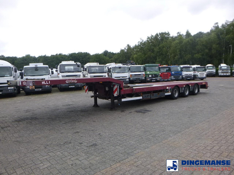 Nooteboom 3-axle semi-lowbed trailer extendable 14.5 m + ramps - סמיטריילר עם מטען נמוך: תמונה 5 Nooteboom 3-axle semi-lowbed trailer extendable 14.5 m + ramps - סמיטריילר עם מטען נמוך: תמונה 5