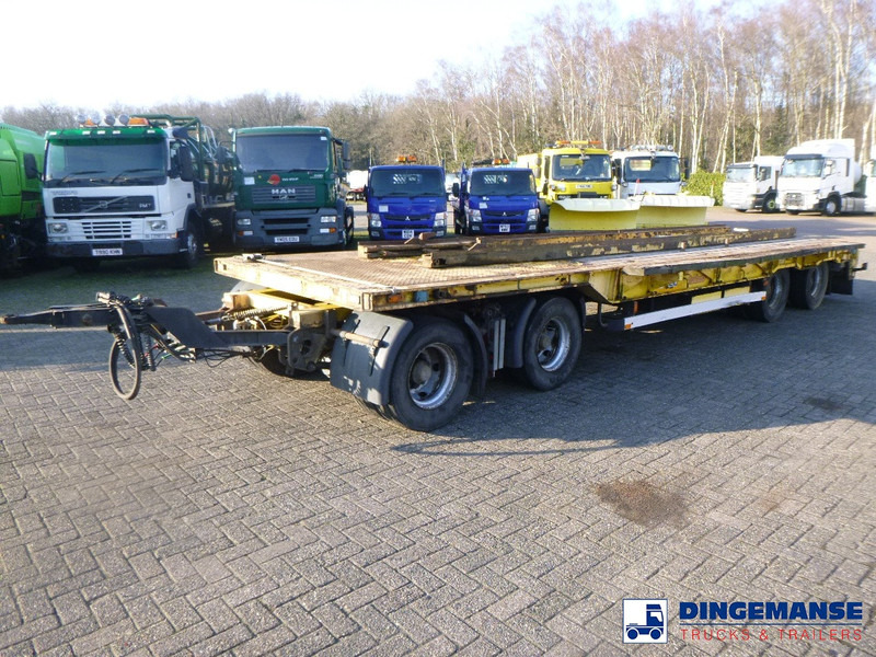 Nooteboom 4-axle lowbed drawbar trailer ASD-40-22 - קרון נגרר צד נופל/ שטוח: תמונה 1 Nooteboom 4-axle lowbed drawbar trailer ASD-40-22 - קרון נגרר צד נופל/ שטוח: תמונה 1