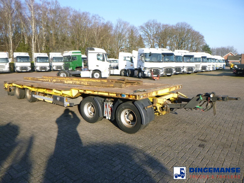 Nooteboom 4-axle lowbed drawbar trailer ASD-40-22 - קרון נגרר צד נופל/ שטוח: תמונה 2 Nooteboom 4-axle lowbed drawbar trailer ASD-40-22 - קרון נגרר צד נופל/ שטוח: תמונה 2