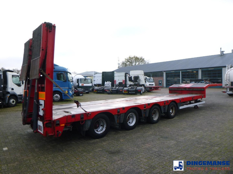 Nooteboom 4-axle semi-lowbed trailer 75 t + ramps - סמיטריילר עם מטען נמוך: תמונה 4 Nooteboom 4-axle semi-lowbed trailer 75 t + ramps - סמיטריילר עם מטען נמוך: תמונה 4