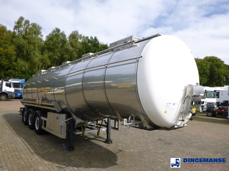 Parcisa Chemical tank inox L4BH 37.5 / 1 comp - סמיטריילר מכל: תמונה 2 Parcisa Chemical tank inox L4BH 37.5 / 1 comp - סמיטריילר מכל: תמונה 2