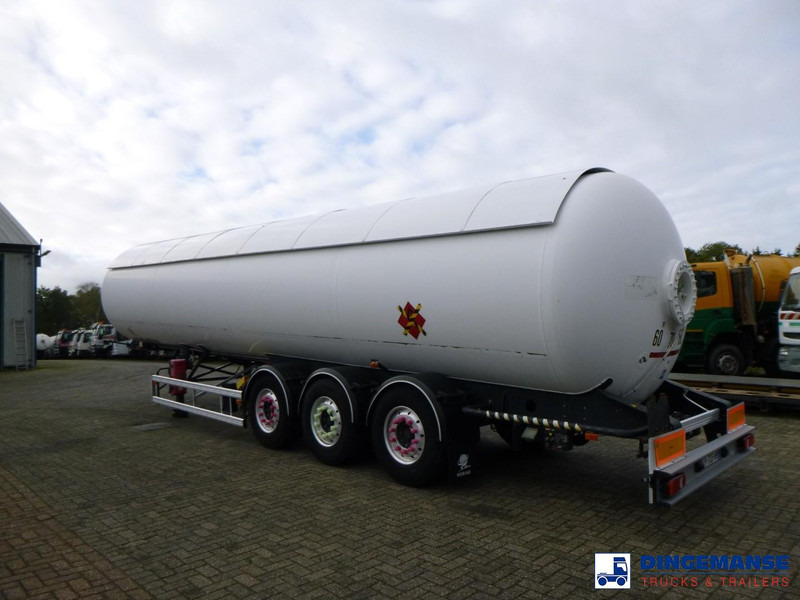 ROBINE Gas tank steel 51.5 m3 / 1 comp - סמיטריילר מכל: תמונה 3 ROBINE Gas tank steel 51.5 m3 / 1 comp - סמיטריילר מכל: תמונה 3