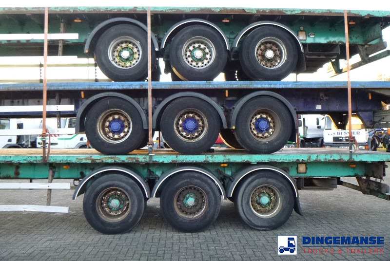 SDC Stack - 3 x platform trailer 13.6 m / 39 t - משאית צד נופל/ שטוחה: תמונה 5 SDC Stack - 3 x platform trailer 13.6 m / 39 t - משאית צד נופל/ שטוחה: תמונה 5