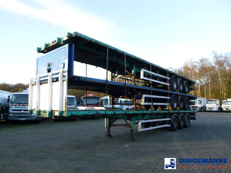 SDC Stack - 3 x platform trailer 13.6 m / 39 t - משאית צד נופל/ שטוחה: תמונה 1 SDC Stack - 3 x platform trailer 13.6 m / 39 t - משאית צד נופל/ שטוחה: תמונה 1