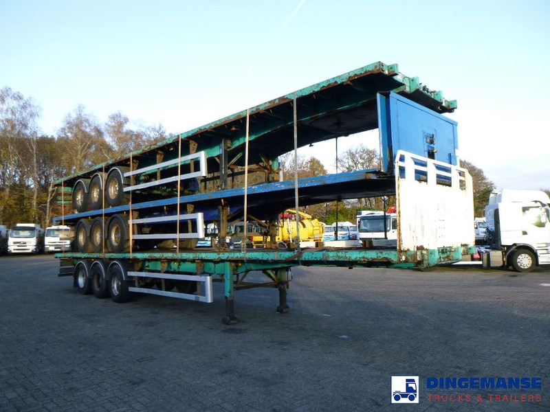 SDC Stack - 3 x platform trailer 13.6 m / 39 t - משאית צד נופל/ שטוחה: תמונה 2 SDC Stack - 3 x platform trailer 13.6 m / 39 t - משאית צד נופל/ שטוחה: תמונה 2