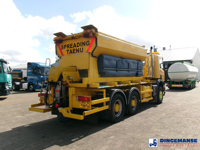 Scania P114-340 CB 6X6 RHD gritter / snow plough - מפלסת שלג: תמונה 3 Scania P114-340 CB 6X6 RHD gritter / snow plough - מפלסת שלג: תמונה 3