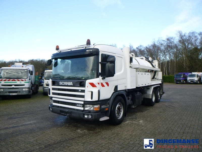 Scania P124-420 6x2 vacuum tank 10.5 m3 - משאית ואקום: תמונה 1 Scania P124-420 6x2 vacuum tank 10.5 m3 - משאית ואקום: תמונה 1