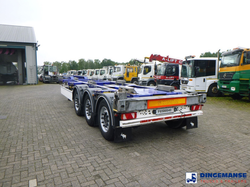 Schmitz Cargobull 3-axle container trailer 20-30-40-45 ft - סמיטריילר מוביל מכולות/ החלפת גוף: תמונה 3 Schmitz Cargobull 3-axle container trailer 20-30-40-45 ft - סמיטריילר מוביל מכולות/ החלפת גוף: תמונה 3