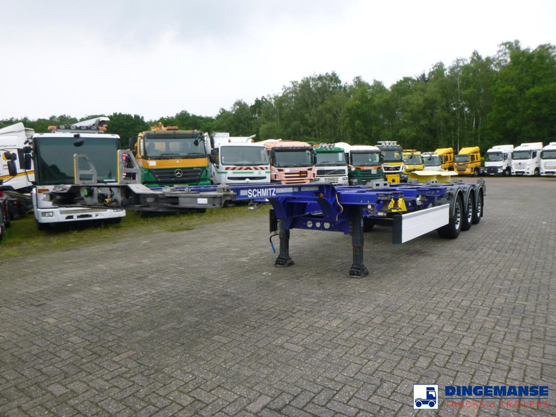 Schmitz Cargobull 3-axle container trailer 20-30-40-45 ft - סמיטריילר מוביל מכולות/ החלפת גוף: תמונה 1 Schmitz Cargobull 3-axle container trailer 20-30-40-45 ft - סמיטריילר מוביל מכולות/ החלפת גוף: תמונה 1