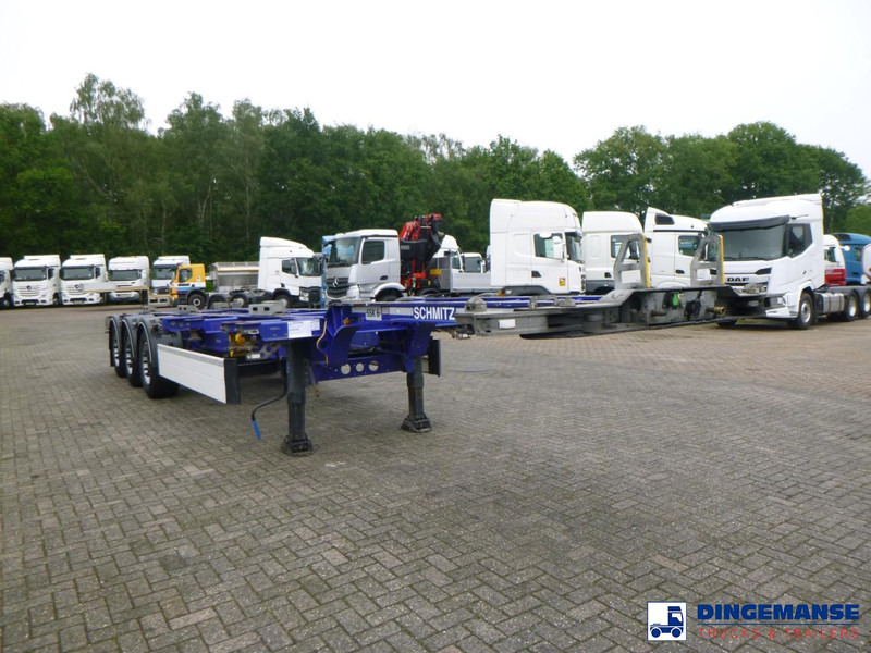 Schmitz Cargobull 3-axle container trailer 20-30-40-45 ft - סמיטריילר מוביל מכולות/ החלפת גוף: תמונה 2 Schmitz Cargobull 3-axle container trailer 20-30-40-45 ft - סמיטריילר מוביל מכולות/ החלפת גוף: תמונה 2