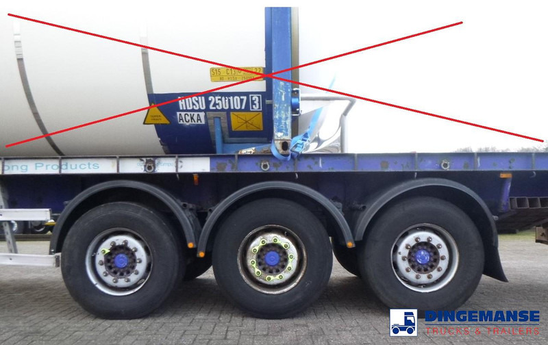 Tirsan 3 axle Platform trailer - סמיטריילר צד נופל/ שטוח: תמונה 5 Tirsan 3 axle Platform trailer - סמיטריילר צד נופל/ שטוח: תמונה 5
