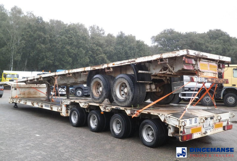 Traylona 2-axle platform trailer 39000KG / Extendable 19M - סמיטריילר עם מטען נמוך: תמונה 4 Traylona 2-axle platform trailer 39000KG / Extendable 19M - סמיטריילר עם מטען נמוך: תמונה 4