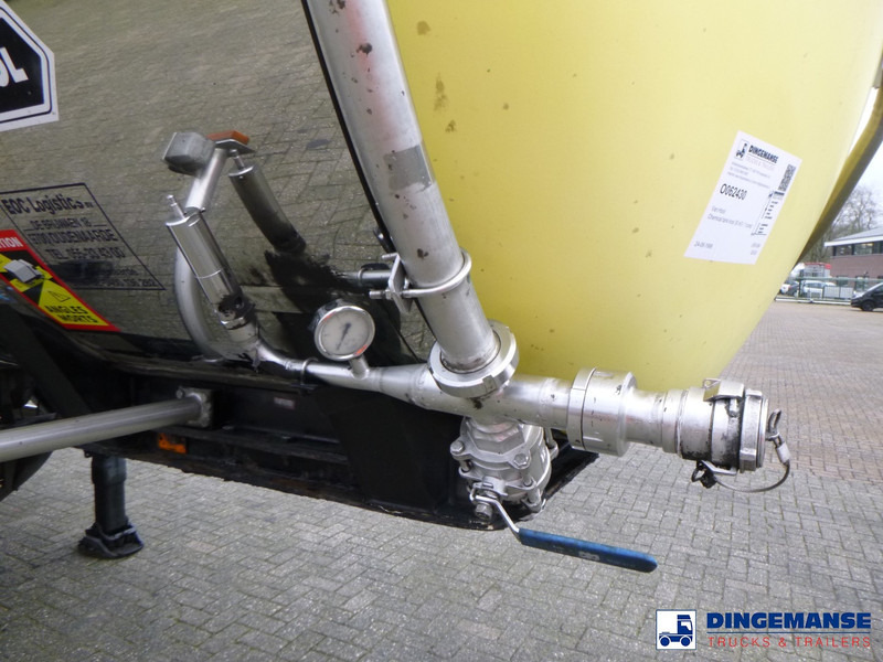 סמיטריילר מכל Van Hool Chemical tank inox 30 m3 / 1 comp: תמונה 12