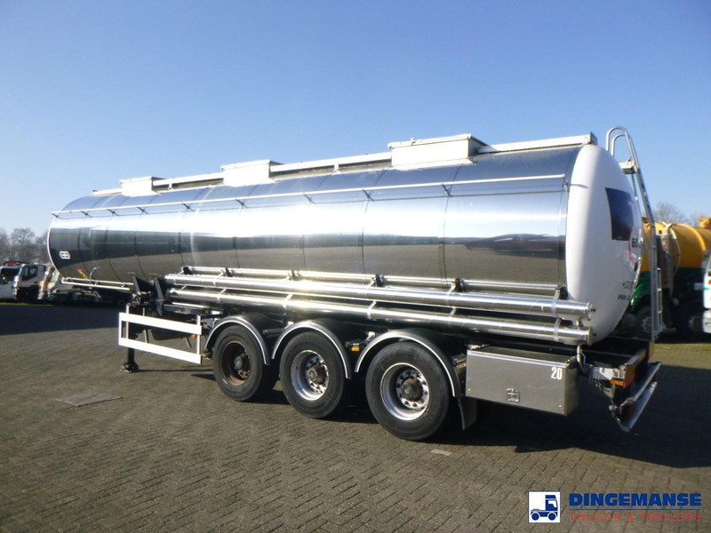 Van Hool Chemical tank inox 30 m3 / 3 comp - סמיטריילר מכל: תמונה 3 Van Hool Chemical tank inox 30 m3 / 3 comp - סמיטריילר מכל: תמונה 3