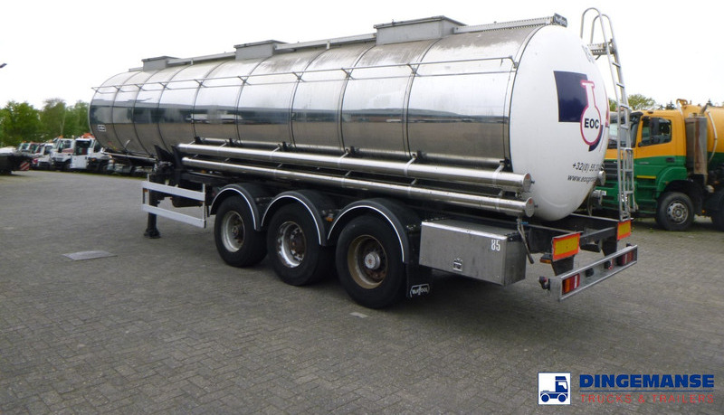 Van Hool Chemical tank inox L4BH 30 m3 / 3 comp - סמיטריילר מכל: תמונה 3 Van Hool Chemical tank inox L4BH 30 m3 / 3 comp - סמיטריילר מכל: תמונה 3