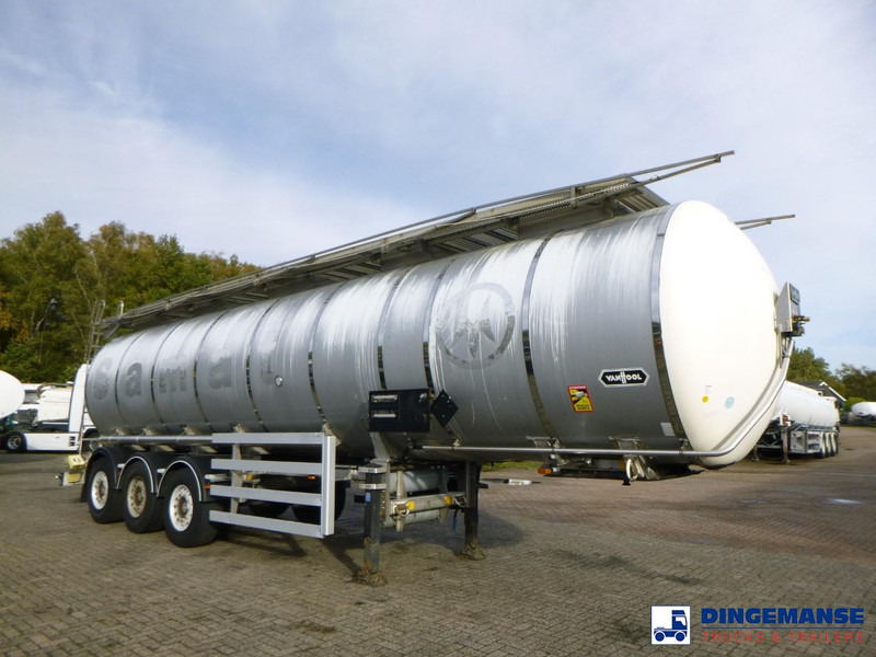 Van Hool Chemical tank inox L4BH 37.5 m3 / 1 comp - סמיטריילר מכל: תמונה 2 Van Hool Chemical tank inox L4BH 37.5 m3 / 1 comp - סמיטריילר מכל: תמונה 2
