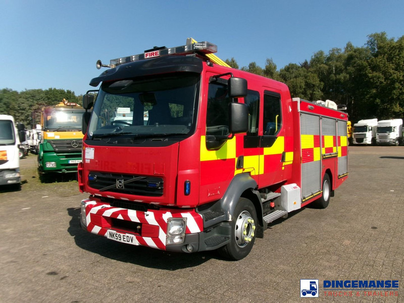 Volvo FL280 4X2 RHD crewcab fire engine + pump & watertank - משאית אש: תמונה 1 Volvo FL280 4X2 RHD crewcab fire engine + pump & watertank - משאית אש: תמונה 1