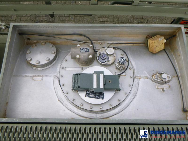 מכל אחסון WEW (Westerwälder Eisenwerk) Fuel (kerosene, diesel) tank container 20 ft. inox 10 m3 / 1 comp + pump: תמונה 18