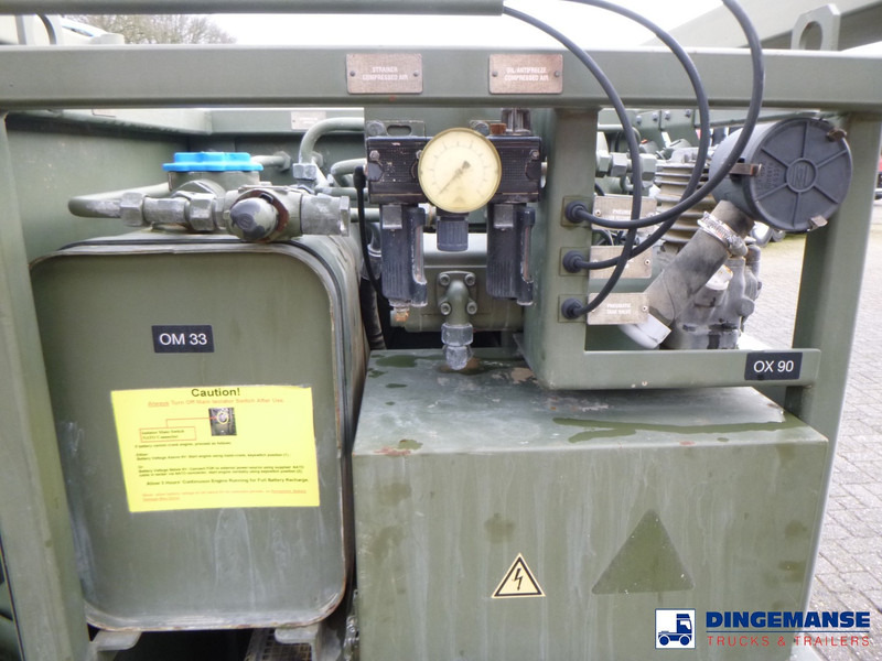 מכל אחסון WEW (Westerwälder Eisenwerk) Fuel (kerosene, diesel) tank container 20 ft. inox 10 m3 / 1 comp + pump: תמונה 14