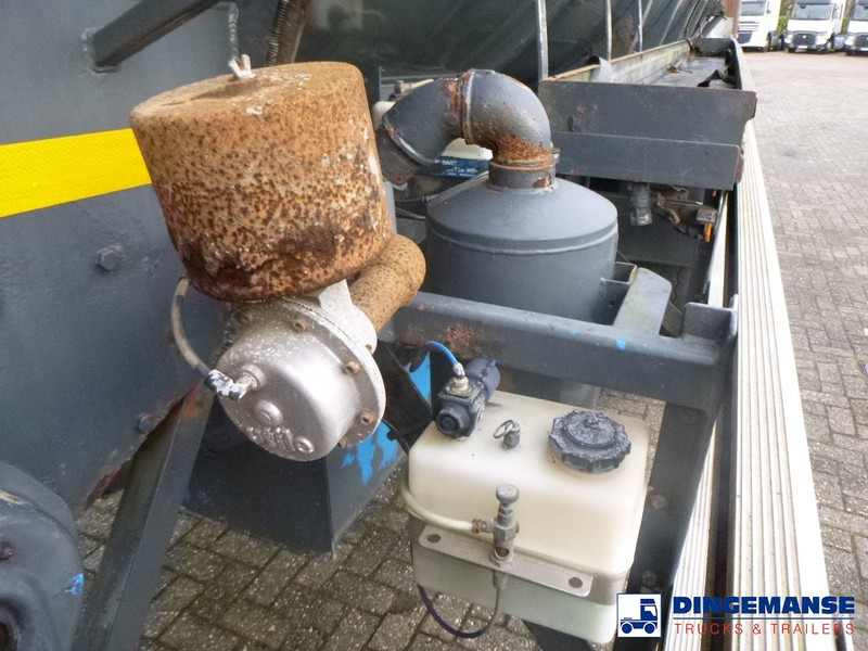 סמיטריילר מכל WHALE Vacuum tank inox 30 m3 / 1 comp + pump: תמונה 14