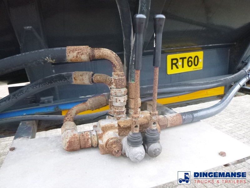 סמיטריילר מכל WHALE Vacuum tank inox 30 m3 / 1 comp + pump: תמונה 9
