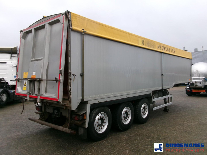 WILCOX Tipper trailer alu 52 m3 + tarpaulin - סמיטריילר עם מזהיר: תמונה 4 WILCOX Tipper trailer alu 52 m3 + tarpaulin - סמיטריילר עם מזהיר: תמונה 4