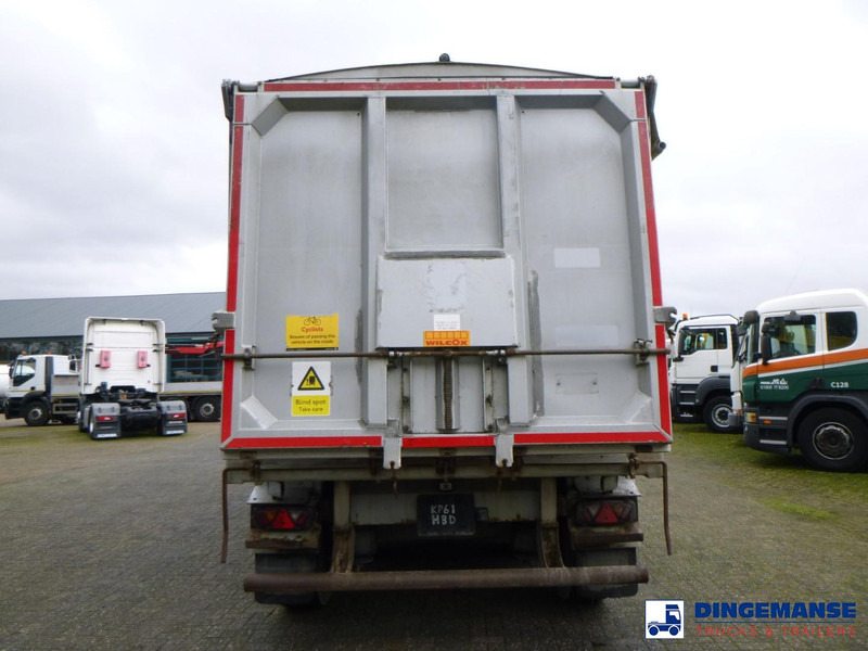 WILCOX Tipper trailer alu 52 m3 + tarpaulin - סמיטריילר עם מזהיר: תמונה 5 WILCOX Tipper trailer alu 52 m3 + tarpaulin - סמיטריילר עם מזהיר: תמונה 5