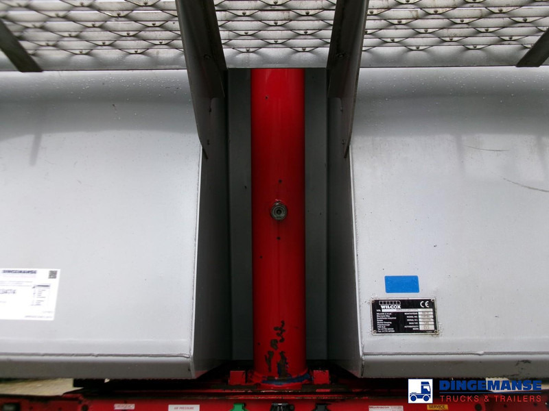 WILCOX Tipper trailer alu 55 m3 + tarpaulin - סמיטריילר עם מזהיר: תמונה 5 WILCOX Tipper trailer alu 55 m3 + tarpaulin - סמיטריילר עם מזהיר: תמונה 5