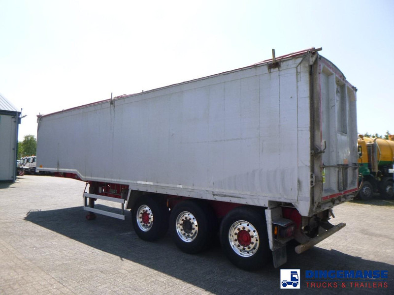 WILCOX Tipper trailer alu 55 m3 + tarpaulin - סמיטריילר עם מזהיר: תמונה 3 WILCOX Tipper trailer alu 55 m3 + tarpaulin - סמיטריילר עם מזהיר: תמונה 3