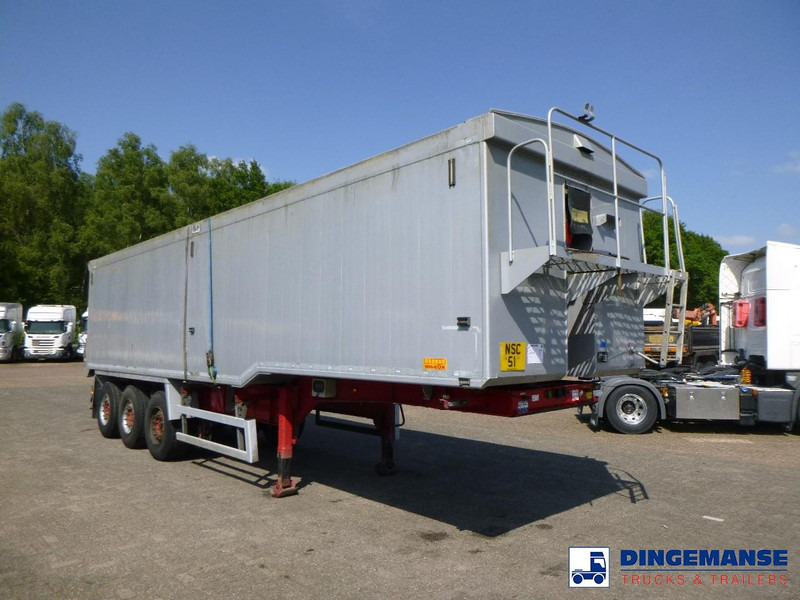 WILCOX Tipper trailer alu 55 m3 + tarpaulin - סמיטריילר עם מזהיר: תמונה 2 WILCOX Tipper trailer alu 55 m3 + tarpaulin - סמיטריילר עם מזהיר: תמונה 2