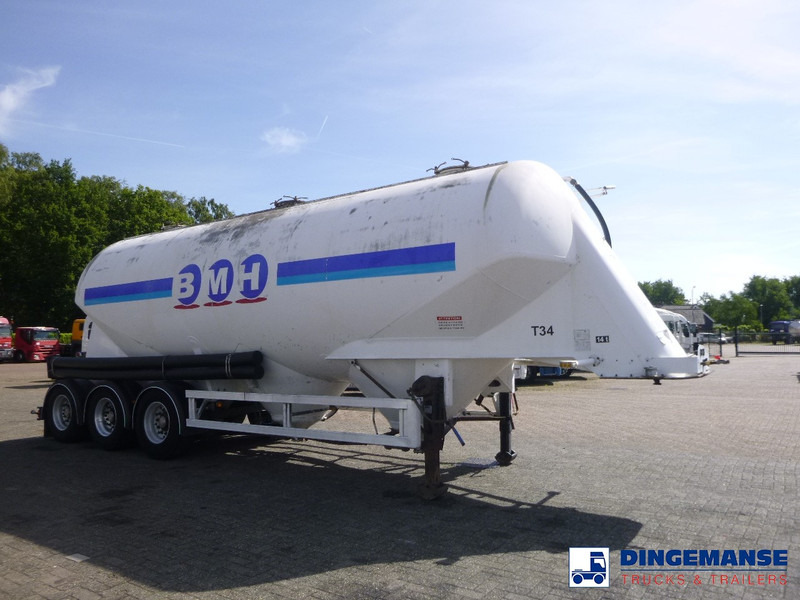 Zvvz Powder tank alu 40 m3 / 1 comp - סמיטריילר מכל: תמונה 2 Zvvz Powder tank alu 40 m3 / 1 comp - סמיטריילר מכל: תמונה 2