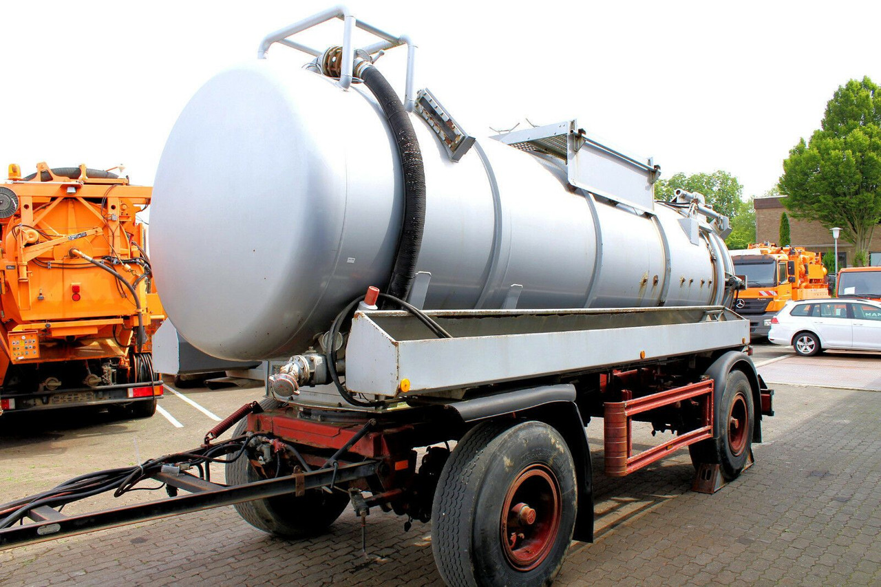 2-Achs Haller 12m³ Saug u. Druck Anhänger Ex-ADR - קרון נגרר עם מכל: תמונה 2 2-Achs Haller 12m³ Saug u. Druck Anhänger Ex-ADR - קרון נגרר עם מכל: תמונה 2