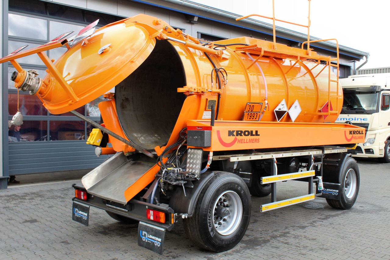 Kutschke 10m³ Kipper Saug u.Druck INOX +ADR/GGVS - קרון נגרר עם מכל: תמונה 4 Kutschke 10m³ Kipper Saug u.Druck INOX +ADR/GGVS - קרון נגרר עם מכל: תמונה 4