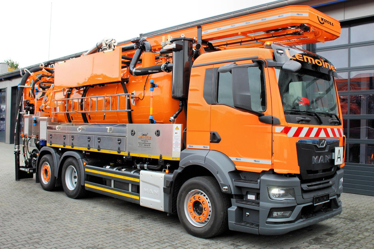 MAN TGS 26.480 6x2 Kroll 13m³ WRG Wasserrückgewinner - משאית ואקום: תמונה 2 MAN TGS 26.480 6x2 Kroll 13m³ WRG Wasserrückgewinner - משאית ואקום: תמונה 2