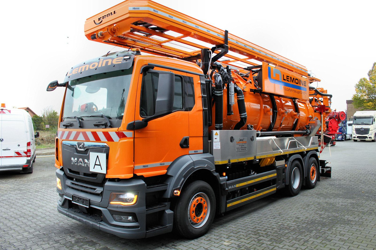 MAN TGS 26.480 6x2 Kroll 13m³ WRG Wasserrückgewinner - משאית ואקום: תמונה 3 MAN TGS 26.480 6x2 Kroll 13m³ WRG Wasserrückgewinner - משאית ואקום: תמונה 3
