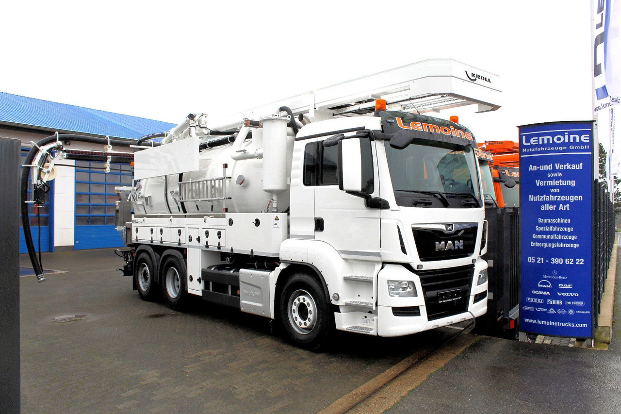 Mercedes-Benz 6x2 KROLL 14m³ HD-Kombi Wasserrückgewinner WRG - משאית ואקום: תמונה 3 Mercedes-Benz 6x2 KROLL 14m³ HD-Kombi Wasserrückgewinner WRG - משאית ואקום: תמונה 3