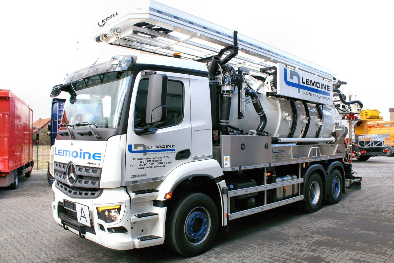 Mercedes-Benz AROCS 2546 6x2 Kroll 14m³ WRG Wasserrückgewinner - משאית ואקום: תמונה 3 Mercedes-Benz AROCS 2546 6x2 Kroll 14m³ WRG Wasserrückgewinner - משאית ואקום: תמונה 3